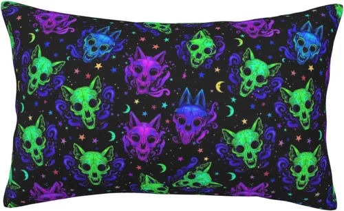 Miniatura 27 de Fundas de almohada de terciopelo con cremallera oculta, suaves y acogedoras fundas de almohada de franela con cremallera, compatibles