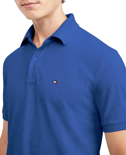 Miniatura 91 de Tommy Hilfiger Polo de piqué de algodón de manga corta para hombre en ajuste regular