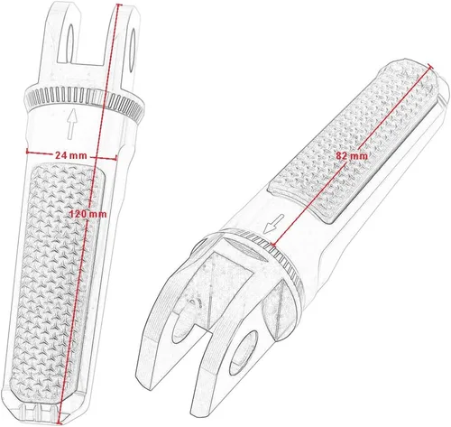 Miniatura 2 de Estriberas delanteras antideslizantes de goma para motocicleta Kawasaki Z650/Z900 2017-2021 para ER6F/ER6N 2006-2016 para Suzuki GSXR600/GSXR750