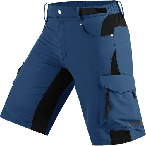 Cycorld Pantalones cortos de ciclismo de montaña para hombre, ciclismo, senderismo, carga, pantalones cortos al aire libre