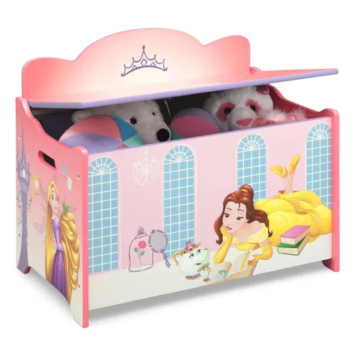 Miniatura 10 de Delta Children Caja de juguetes de lujo, princesa Disney Disney Princess
