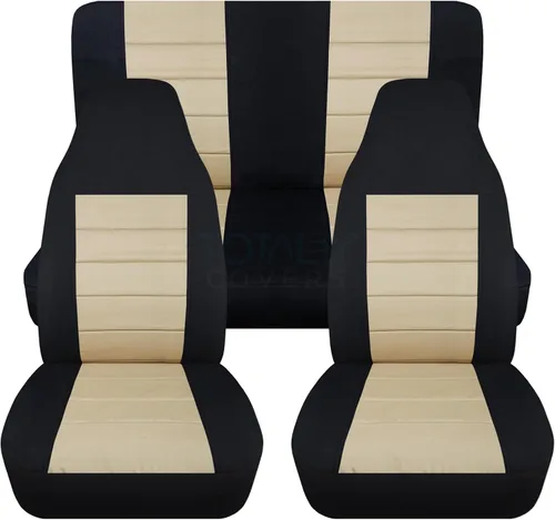 Miniatura 17 de Fundas para asientos de automóvil, Negro