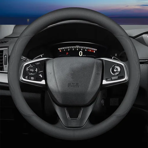 XHRING Funda para Volante de Coche para Honda Civic Accord CRV HRV Pilot Passport Odyssey Element Insight Fit Ridgeline Clarity City LX EX EXL Si