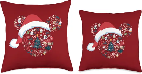 Miniatura 3 de Disney Minnie Mouse Icon Winter Lodge Holiday - Almohada roja