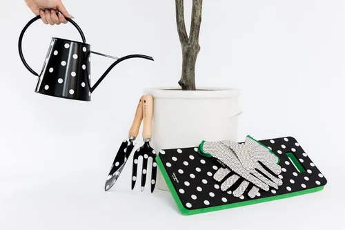 Miniatura 6 de Kate Spade New York Guantes de jardín y de jardinería para mujer, bonito juego de herramientas de jardín con almohadilla gruesa para rodillas