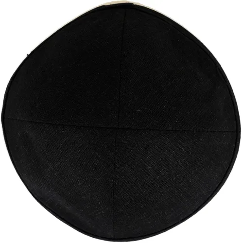 Miniatura 2 de Sombrero kipá de lino para hombres y niños, hermoso, transpirable, cómodo, suave, Yamaka Kippa - para celebrar