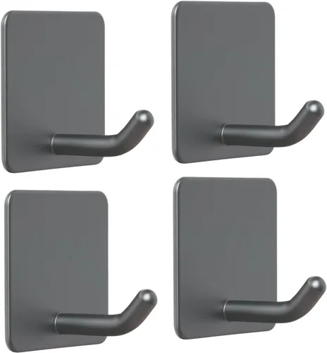 Miniatura 7 de Ganchos Adhesivos de Servicio Pesado para Toallas que se Adhieren, Colgador de Toallas, Soporte de Pared, Resistente al Agua, Ganchos Adhesivos