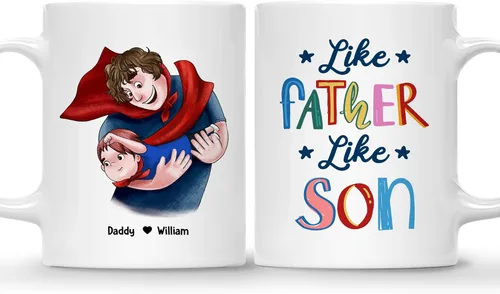 Miniatura 11 de Gossby Baby Bump - Taza de café personalizada para el primer día del padre para el futuro padre, marido de parte de la esposa, mensaje desde