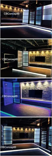 Miniatura 8 de CBconcept Listado UL, 65 pies, súper brillante, 18000 lúmenes, 3000 K blanco cálido, regulable, tira de luz LED plana flexible de 110-120 V CA, 1200