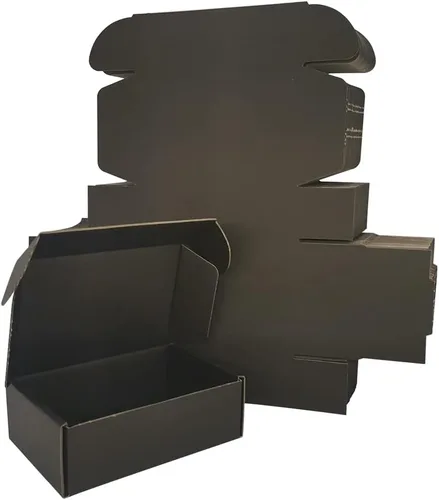 Miniatura 18 de Cajas de envío pequeñas de 9 x 6 x 2 pulgadas, paquete de 25 sobres de cartón corrugado blanco, suministros de embalaje para pequeñas empresas