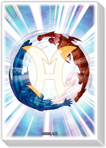 Miniatura 2 de Yu-Gi-Oh! - Fundas para cartas de héroe elemental (paquete de 50) - Fundas para cartas de Konami