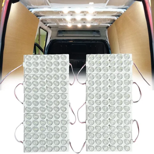 Miniatura 9 de Ampper Luz interior de furgoneta de 12V 90 LED, color blanco