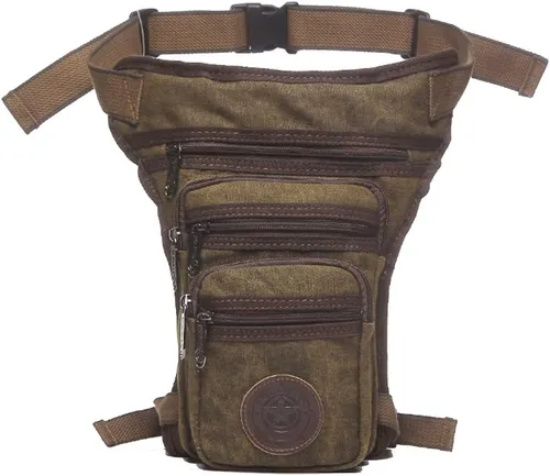 Miniatura 8 de Drop Leg Bag for Men Women #24Negro