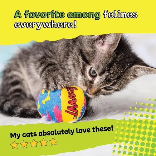 Miniatura 9 de Yeowww My Cats Balls, 3 Pelotas por Paquete
