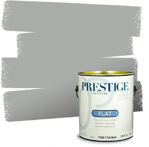 Miniatura 91 de PRESTIGE Paints - Pintura interior e imprimación en uno, 1 galón, cáscara de huevo, pimienta envejecida