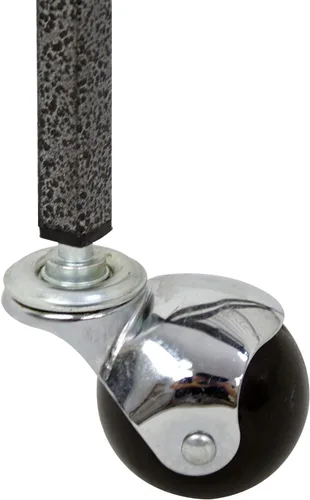Miniatura 8 de ZENY Jaula de vuelo para pájaros de 53 pulgadas, de hierro forjado, grande con soporte rodante para cacatúas, loros, periquitos, agapornis, Negro