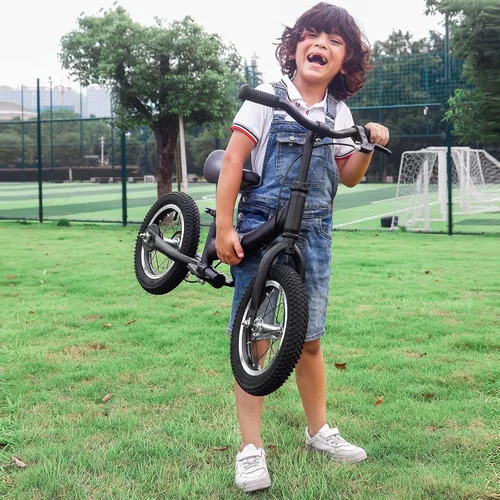 Miniatura 5 de Balance Bike 2 in 1,The Dual Use of a Kids Balance Bike and Toddler Bike, for 2 3 4 5 6 7 Years Old -12 14 16 Inches with Training Theory, Brake