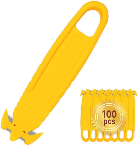 Miniatura 9 de T TOVIA - Cortador de cajas de seguridad, abridor de paquetes SK2 de acero inoxidable con divisor de cinta para cartón, correas de película