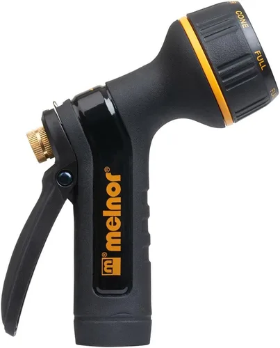 Miniatura 8 de Boquilla de manguera Melnor, pulverizador de agua de metal para servicio pesado, Serie XT200