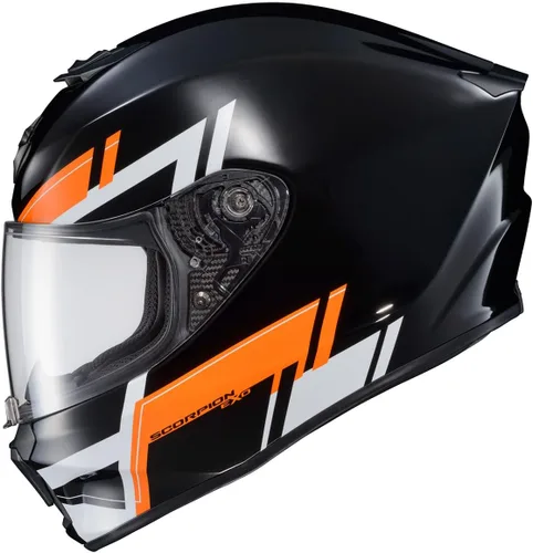 Miniatura 9 de ScorpionEXO R420 - Casco integral y urbano para motocicleta, de policarbonato, con bolsillos para altavoces, certificación DOT y Snell, para adultos