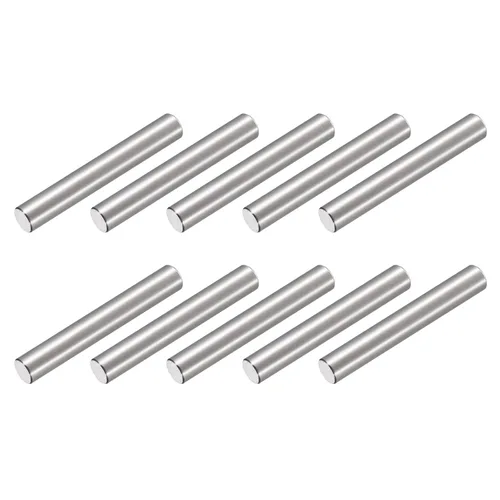 Miniatura 7 de METALLIXITY Pasador de clavija (0.2 x 0.98 pulgadas), 15 unidades, clavijas de soporte de estante de acero inoxidable 304, elementos de sujeción