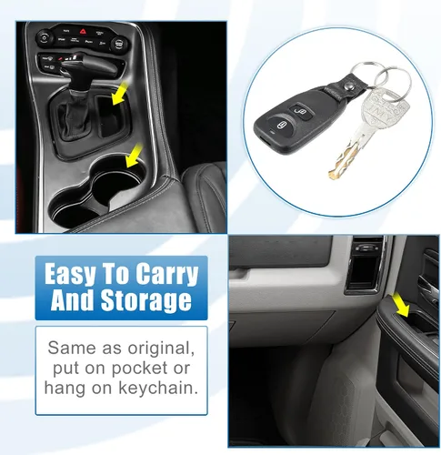 Miniatura 6 de X AUTOHAUX OSLOKA-320T OSLOKA-320T de 3 botones de entrada sin llave de control remoto llavero de proximidad para Hyundai Tucson 2005-2009 313.8MHz