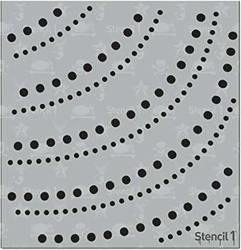 Miniatura 27 de Stencil1 Plantilla pequeña de piel de serpiente de 5.75 x 6 pulgadas – Plantillas reutilizables de calidad duradera para dibujar y pintar