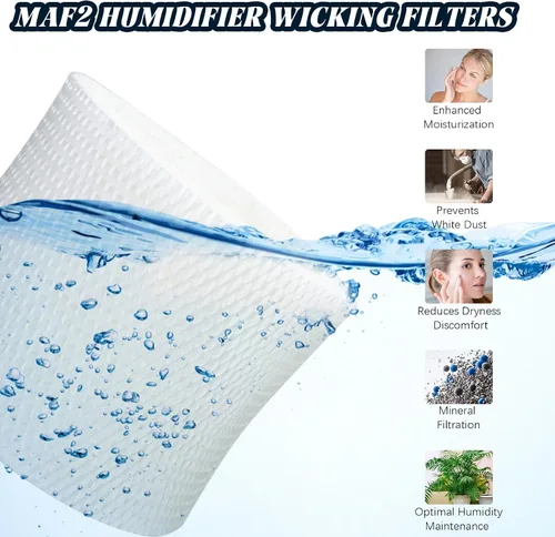 Miniatura 6 de MAF2 Filtro humidificador de repuesto para AIRCARE Essick Air Moist Air MA0800 MA0600 MA08000 MA0601 para Kenmore 15408 15508 154080 17006 29706