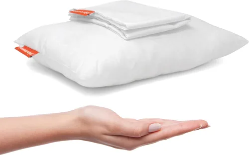 Miniatura 7 de Pipsqueak - Almohada pequeña, pequeña, pequeña, 11 x 7 pulgadas, perfecta para viajes, automóviles, aviones, camping, perros, niños pequeños, niños