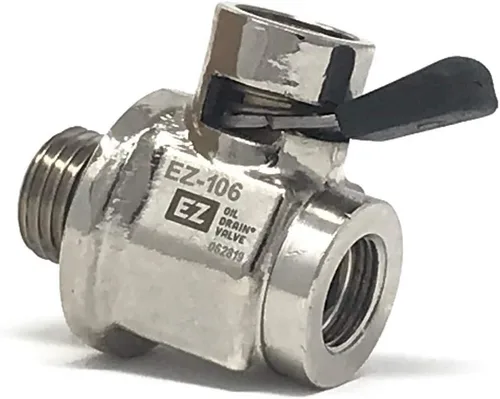 Miniatura 2 de EZ-106 EZ Válvula de drenaje de aceite con manguera extraíble End Combo