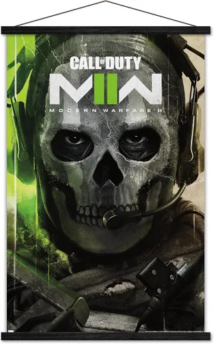 Miniatura 7 de Trends International Call of Duty: Modern Warfare 2 - Póster de pared de arte clave, 22.375 x 34 pulgadas, paquete de impresión premium y colgador