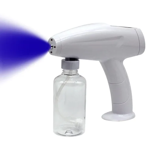 Miniatura 8 de Pistola pulverizadora portátil de nano alcohol, pistola de botella eléctrica, atomizador de mano de vapor inalámbrico para el hogar, oficina