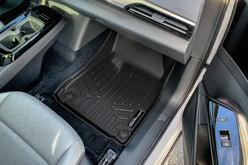 Miniatura 3 de SMARTLINER Juego de 2 filas de alfombrillas para todo tipo de clima, compatible con Volkswagen ID.4 2021-2025