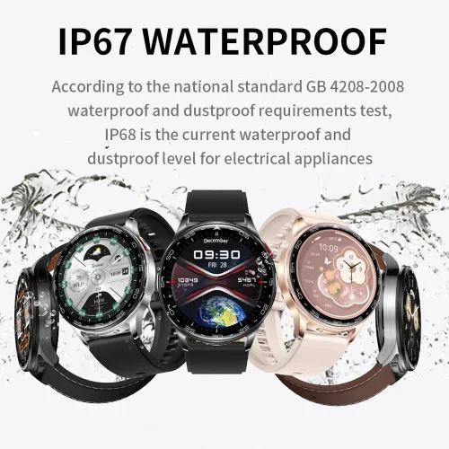 Miniatura 5 de Reloj inteligente con auriculares, reloj inteligente Bluetooth 2 en 1, reloj inteligente con pantalla HD IPS de 1.39 pulgadas para hombres y Rosa