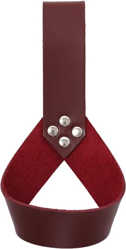 Miniatura 7 de BLESSUME Cinturón medieval de caballero con espada rana funda de estoque, soporte de vaina de estoque, 1 unidad