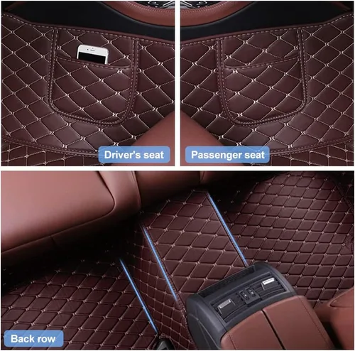 Miniatura 3 de Alfombrillas personalizadas para automóvil creadas con Opel Zafira 7seat 2008-2013, alfombrillas de lujo de piel sintética para todo tipo de clima