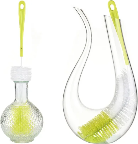 Miniatura 7 de ALINK Limpiador de cepillo de botellas de 16 pulgadas de largo para lavar vino/cerveza/pozo deportivo/termo/vidrio, comedero de colibrí y botellas