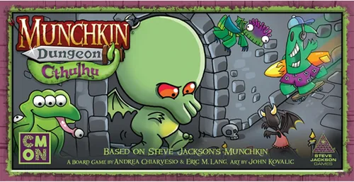 Miniatura 2 de CMON Munchkin Dungeon: Cthulhu Expansion! Juego de estrategia para niños y adultos, mayores de 14 años, 2-5 jugadores, 80 minutos de tiempo
