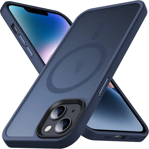 Miniatura 15 de Anqrp Funda magnética a prueba de golpes para iPhone 11, [compatible con MagSafe] [probada contra caídas de grado militar] Funda delgada de silicona
