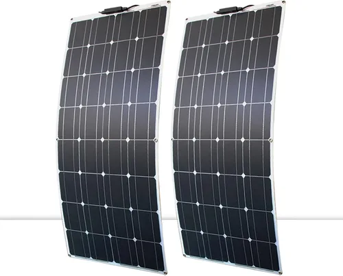 Miniatura 9 de Kit de panel solar y 300 W, 200 W, 100 W, paneles solares flexibles, módulo de cargador de batería de alta eficiencia, 100 W