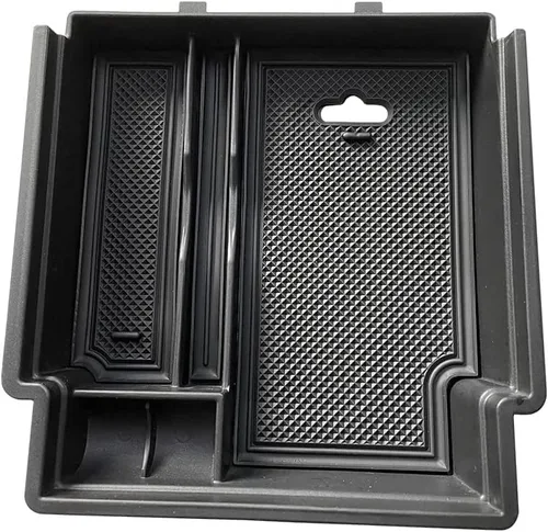 Miniatura 8 de Organizador de consola central compatible con Land Rover Evoque 2020-2026, bandeja de almacenamiento secundario de ABS, bandeja de almacenamiento