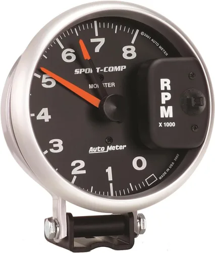 Miniatura 2 de Auto Meter 3980 Sport-Comp Monster Tacómetro 5.000 in.