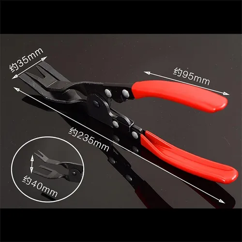 Miniatura 3 de Alicates de plástico para remaches – Alicates de extracción de clips de panel, herramienta de cierre a presión resistente, alicates universales
