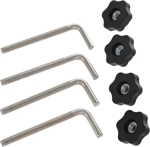 Miniatura 3 de Deadwood Crafted Tools Juego de abrazaderas de ángulo recto de 90 grados, abrazaderas de esquina cuadradas de 6.3 x 6.3 pulgadas para carpintería