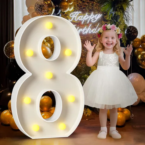 Miniatura 43 de Mixifox Letras O de marquesina de 3 pies, letras grandes iluminadas de 3 pies de alto con luces, letra grande para boda, compromiso, graduación