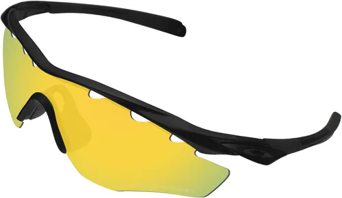 Miniatura 2 de BroLizard - Lente polarizada para gafas de sol Oakley M2 con ventilación, dorado
