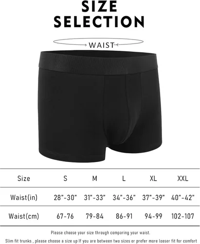 Miniatura 7 de Natural Feelings Calzoncillos tipo bóxer para hombre, paquete de ropa interior suave de algodón abierto