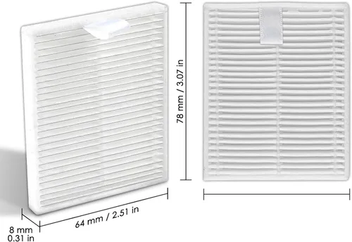 Miniatura 7 de Paquete de 5 filtros HEPA de repuesto Q7M5, Q7M5+, Q7L5, Q7L5+ para Roborock Q7 M5, Q7 M5+, Q7 L5/L5+, kit de accesorios de filtros, filtro Filtro