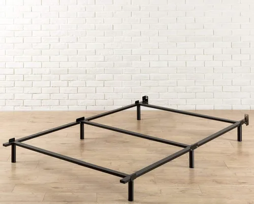 Zinus Compack 7 pulgadas marco de cama pesado, juegos de colchones cajas , Acero, Negro