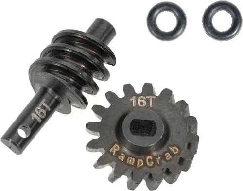 Juego de engranajes diferenciales 16T, acero endurecido, 1/24, piezas de actualización para SCX24 Bronco Deadbolt JLU B-17 Gladiator C10, 1/24 RC
